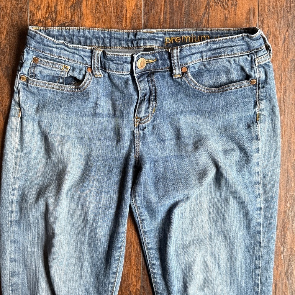 Gap Women Denim Premium Straight Crop Size 8 (H10) - Picture 2 of 7